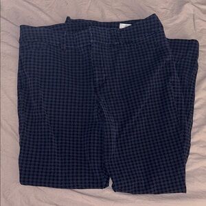 Old Navy Blue and Black Pants Size 4